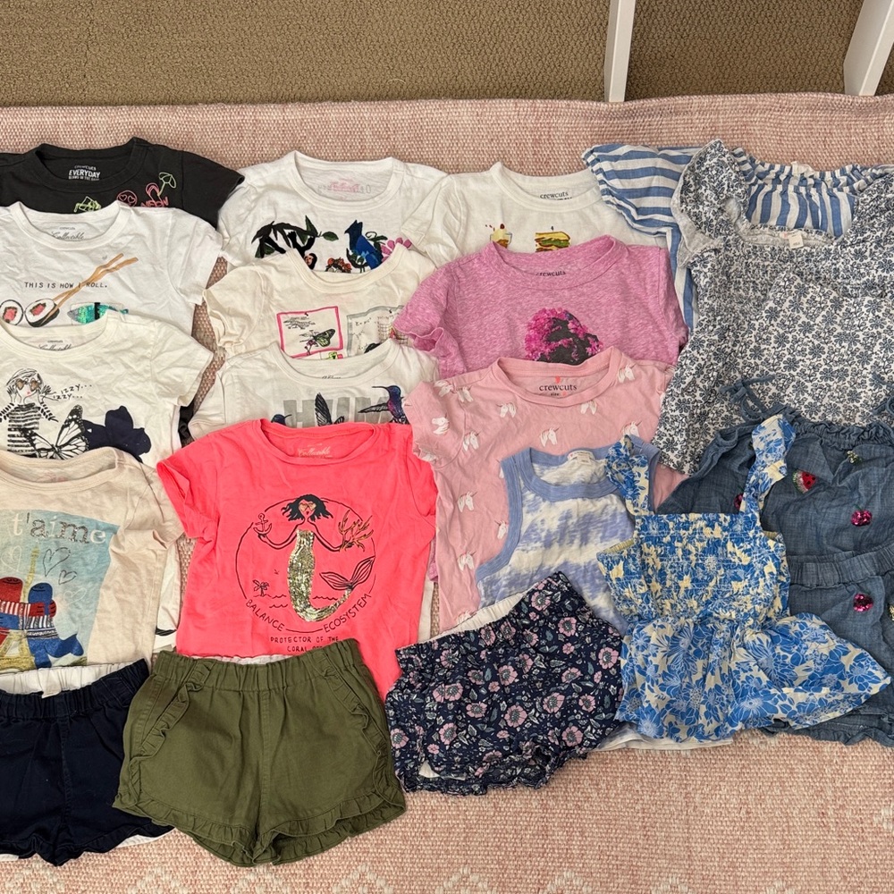 21 PC CREWCUTS T SHIRT SHORTS OUTFITS SPRING & SUMMER☀️